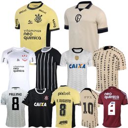 2023 2024 Corinthian Soccer Jerseys home Away Yuri Alberto PAULINHO 20 21 22 23 camisetas de footb MANTO DO special M. ROJAS Club football shirt Third Japan 10 Years