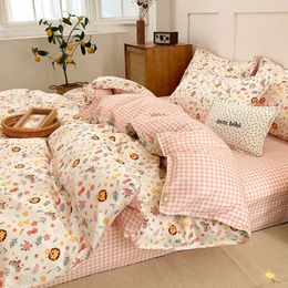 Bedding sets Euro Bed Linen King Size Set Nordic Cover 135 Bedclothes Duvet Comforter Sets Sheet Queen 231020