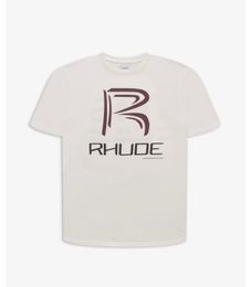 Rhude Shirt Mens Designer T Shirt Womens Oversized T Shirts Summer Tee Shirts Tops Rhude Mens T-Shirt Rhude Tshirts Pure Cotton Breathable Sports Tee Shirts 158