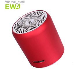 Cell Phone Speakers EWA Mini Bluetooth Speaker A107s TWS Speakers Enhance Impactive Bass Boombox Powerful HD Sound and 8 Hours Play Time Metal Body Q231021