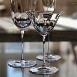 Wine Glasses JINYOUJIA-Vintage Flower Pattern Goblets Handmade Crystal Ultra Thin Glass Champagne Cocktail Martini