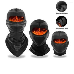 Motorcycle Helmets Winter Warm Cycling Cap Breathable Bicycle Balaclava Sports Scarf Full Face Cover Hiking Ski Hat Helmet For Men Women