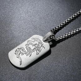 Pendant Necklaces EVBEA Design 12 Chinese Zodiac Animals For Men Women's Necklace Jewelry Accessories231u