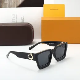 Designer Sunglasses For Women Glasses Protection Fashion Sunglass Letter Casual Retro Eyeglasses Metal Full Frame With Box