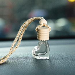 Car Air Outlet Freshener Diffuser Bottle Clip Perfume Empty Bottle Pendant Essential Oil Car Fragrance Hanging Ornament Interior