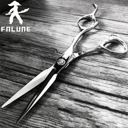 Scissors Shears Fnlune 6.0 Professional Hairdressing Scissors Salon Barber Accessories Haircut Machine Thinning Shear Hairdresser'S Scissors 231019