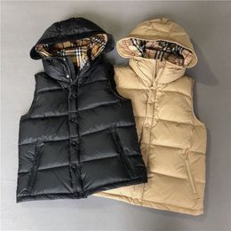 Abbigliamento da donna firmato Gilet Piumino Parka Piumini con cappuccio Donna Cerniera Capispalla Gilet con cappuccio Moda invernale Giacca a vento Cappotto Abbigliamento