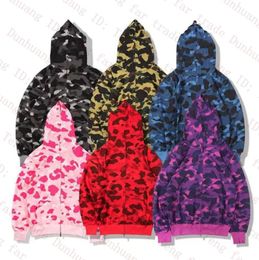 Designer Mens hoodie Camouflage women Sweatshirt popular tracksuit pattern Sportwear zip up hoodies high qualitys Hooded Jacket Hoody Plus Big S-5XL1605979