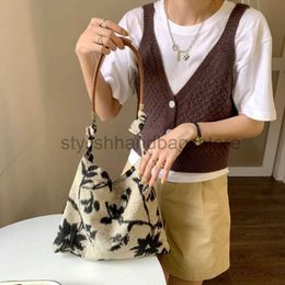 Shoulder Bags Retro Women's Bag 2023 Fabric Shoulder Bag Reusable Shopping Bag Casual Handbagstylishhandbagsstore