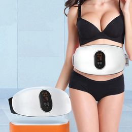 Back Massager Slimming Machine Loss Weight Artefact Muscle Stimulator EMS Abdominal Belt Trainer Fitness Fat Burning Vibrator Body 231020