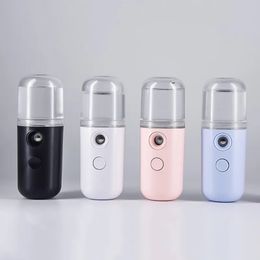 Steamer 30ml Mini Nano Mist Sprayer Beauty Instrument USB Humidifier Rechargeable Nebulizer Face Moisturizing Tool 231020