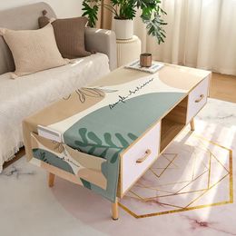 Table Cloth Cotton Linen Rectangle Dustproof Universal Waterproof Oilproof Printed Home Protective Cover Tea Tables Cloths 231020