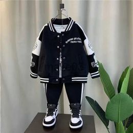 Clothing Sets Kids Clothes Sport Suits 2023 Spring Autumn Toddler Boys Clothes T-shirt+Pants Outfits Children Clothing For Boys Set 2-8 Year J231020