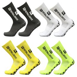 6PC Sports Socks Unisex Dispensing Soccer Non Slip Suction Cup Gripper Football Sock Professional Competition Training 231020