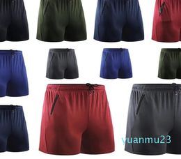 Top Quality Yoga Outfits Mens Sports Training Fitness Summer Outdoor Running Comfortable Casual Solid Loose Shorts