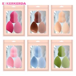 Sponges Applicators Cotton 3pcs Makeup Sponge Beauty Egg Cosmetic Puff Wet And Dry DualUse Gourd Powder Women Make Up Accessories 231020