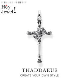 Pendant Necklaces Majestic Cross & Crown 2022 Jewellery Europe 925 Sterling Silver Symbolism Promises Shield And Certaint Gift F302f