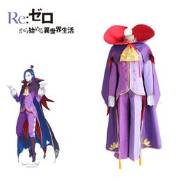 cosplay Re Zero Kara Himeru Isekai Seikatsu Roswaal L. Mathers Anime Cosplay Starting Life in Another World Magician Uniform Costumecosplay
