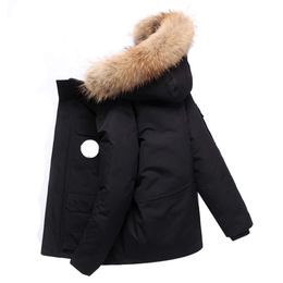 Men's womans Parkas bomber jacket men Coat candaly Long canadas Maple leaf Add fleece to thicken same quality as the real thing This link is genuine goose down XXL