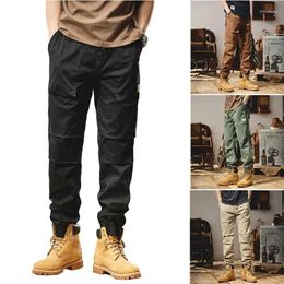 Men's Pants 2023 Tactical Cargo Classic Outdoor Sports Hiking Trekking Army Joggers Pant Motion Multi Pocket Trouser For Men