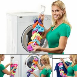 New Sock Origanizer Sock Hanging Device Traceless Hook Cleaning Auxiliary Washing Socks And Drying Socks Wholesale