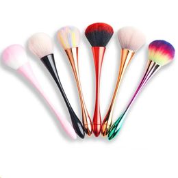 Makeup Tools 6 Styles Gold Powder Brush Professional Nail Art Make Up Large Cosmetic Face Cont Brocha Colorete 231020