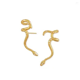 Stud Earrings S2368 Fashion Jewellery Snakes Metal Snake Ear Clip Ear-hook Earring