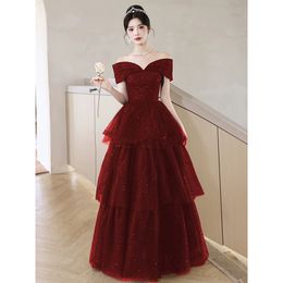 Elegant Princess Plus Size Mother Of The Bride Dress Arabic Aso Ebi Red Mermaid Sparkly Prom Dresses Evening Formal Party Second Reception Birthday Engagement