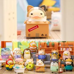 Blind box POPMART Duckoo MY Pet Story Series Box Toys Mystery Action Figure Guess Bag Mystere Cute Doll Kawaii Model Gift 231020