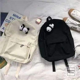 Einkaufstaschen Mode Panda Hängen Rucksack Weibliche Hübsche Stil Licht Nylon Frauen Reisen Hohe Qualität Wasserdichte Schule SAC