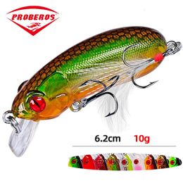 Baits Lures 62cm 10g Minnow floating Depth up to 12m Top artificial Fishing lures crank quality wobblers baits crankbaits fishing tackle 231020