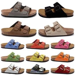 Designer Birkinstock Slippers Boken Cork Women's Shoes Summer flip flop Beach Sliders Outdoor Indoor Woody mules men women Sandals