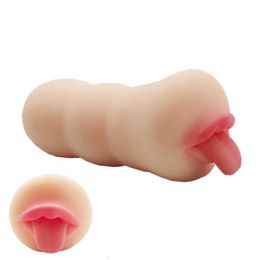 sex massagerJapanese men's oral sex mouth small tongue famous device reverse Mould Aeroplane cup masturbator adult sex toy