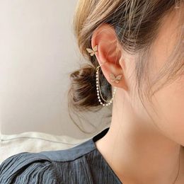 Dangle Earrings Long Tassel Butterfly Drop Gold Color 2023 Fashion Hanging Women Party Jewelry Girls Engagement GIfts
