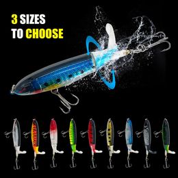 Baits Lures 1Pcs Fishing Lure 13g15g35g Catfish For Tackle Floating Rotating Tail Artificial Crankbait 231020