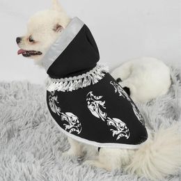 Dog Apparel Halloween Pet Cape Cat Decoration Cloak Hat Cosplay Costume Christmas Dress Up Clothes For Chihuahua Small