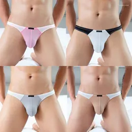 Underpants Low Waist Sexy Mens Underwear Jockstraps Jocks Bikini G-strings Men Thong Cuecas Male Panties Briefs Gay Penis