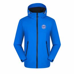 Portsmouth F.C. Men leisure Jacket Outdoor mountaineering jackets Waterproof warm spring outing Jackets For sports Men Women Casual Hiking jacket