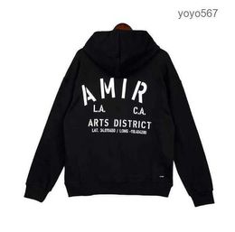 23ss fog Autumn Winter amirs Mens Women Luxury Designer fashion brand Street Hoodies Long Sleeve embroidery Sweatshirts mens a miri Clothing Hoodie am hoodie D36M