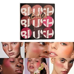 9 Colours Blush Cream Set Rouge Matte Blush Stick Makeup Blusher