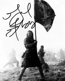 Wall Stickers MEL GIBSON BRAVEHEART Signed Art Silk Poster Print 24x36inch