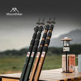 Outdoor Gadgets MOUNTAINHIKER Adjustable Tent Support Rod Beach Shelter Tarp Awning Pole Aluminium Alloy Tent Pole Accessories For Camping Tent 231021