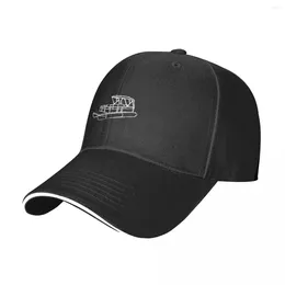 Ball Caps I'd Rather Be Pontooning Classic Baseball Cap Adjustable Fits Men Women Plain Low Profile Hat Black