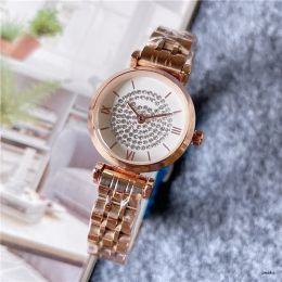 2023 New Two stitches luxury womens watches Quartz Watch high quality Top luxury Brand Hot clock steel strap women fashion accessories style All over the sky star