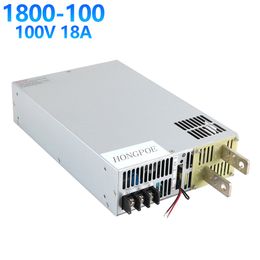 1800W 18A 100V power supply 100V 0-5V Analogue signal control 0-100v adjustable power supply SE-1500-100 PLC control 110VAC/220VAC Input