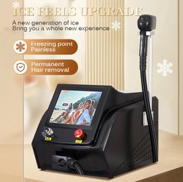 Laser Hair Removal Machine 755 808 1064 Diode Laser Ice Point Hair-Removal Skin rejuvenation and tightening Portable