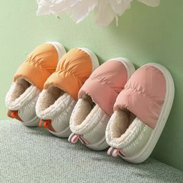 Slipper Winter Kids Slippers Toddler Girls Animal Cat Flip Flop Plush Parent Slides Baby Boys Indoor Shoes Warm House Children Slippers 231020