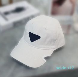 Classic Solid Colour Brand Baseball Cap Fashion Triangle Label Canvas Large Brim Duck Tongue Cap Youth Trend Cool Street Sports Ball Cap