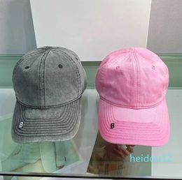Embroidery Letter Denim Baseball Cap Men Women Couple Ball Caps Spring Summer Outdoor Sports Golf Curved Hat