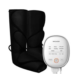 Foot Massager KLASVSA Pressotherapy Leg Air Compression Circulation and Calf Massage Handheld Controller 2 Modes 3 Intensities 231020